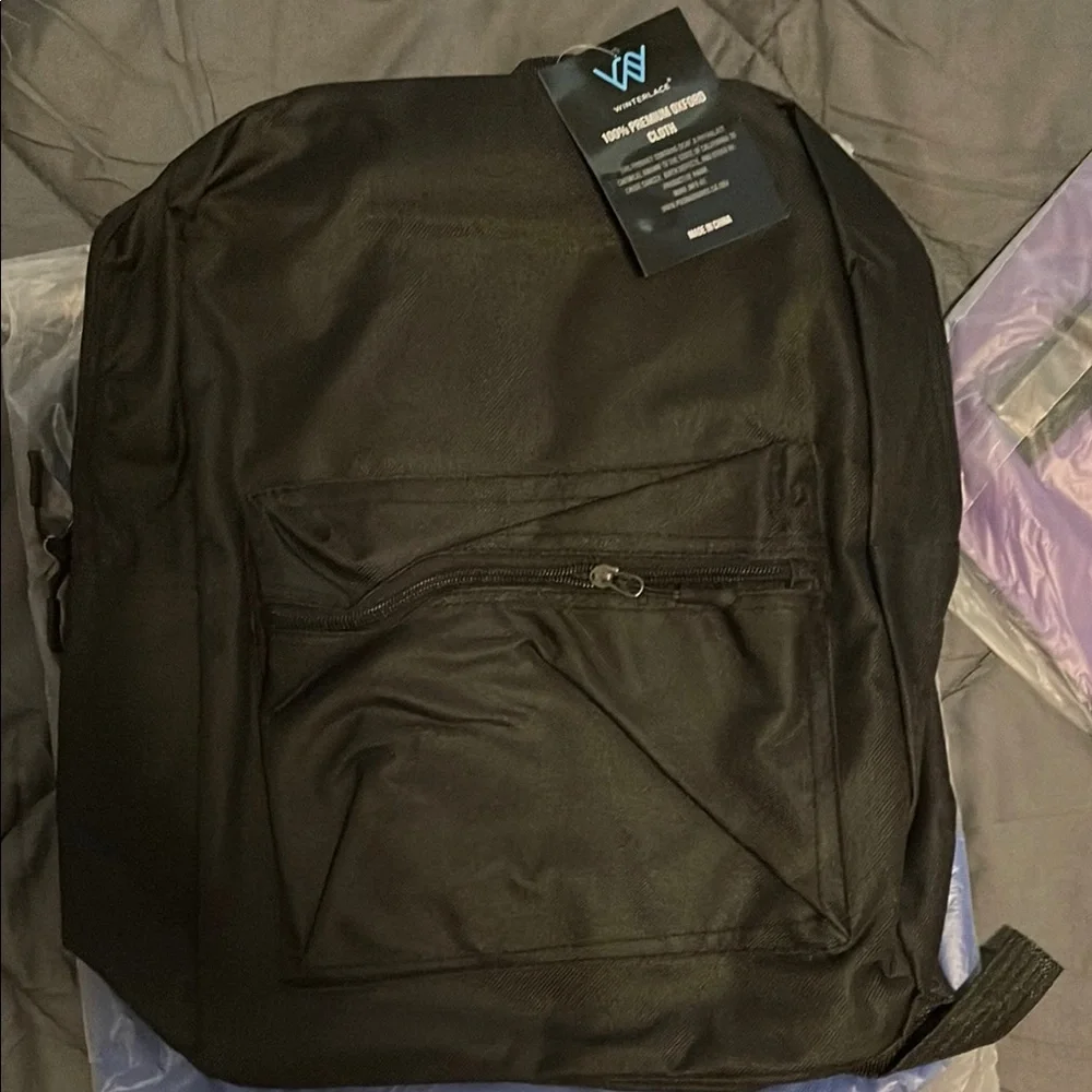 Set of 5 colorful backpacks